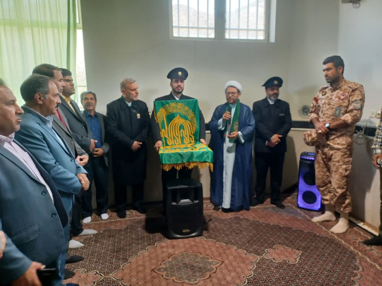 میزبانی فرهنگیان شهرستان درمیان از خادمان حرم رضوی