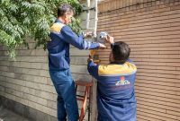 طرح حذف نشر گاز در آرینشهر اجرا شد طرح حذف نشر گاز در آرینشهر اجرا شد