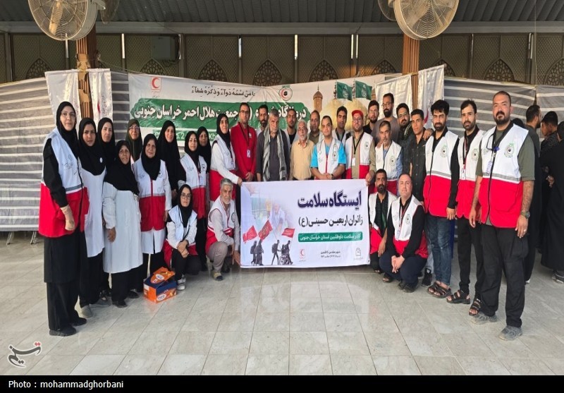 خدمات رسانی دانشگاه علوم پزشکی بیرجند در مرز مهران