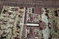 بزرگترین فرش تصویری ایران رونمایی شد بزرگترین فرش تصویری ایران رونمایی شد