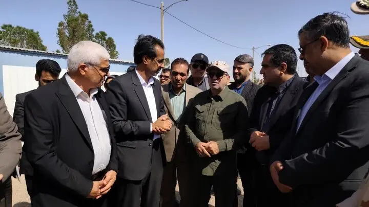 بازدید مدیرکل امور مرزی وزارت کشور از پایانه مرزی یزدان