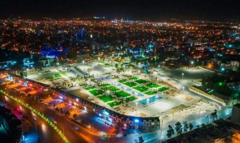 بزرگترین باغ شهری شرق کشور در بیرجند افتتاح شد