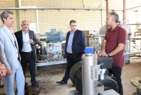 بازدید مدیرکل استاندارد خراسان جنوبی از واحد تولیدی بهبود صنعت
