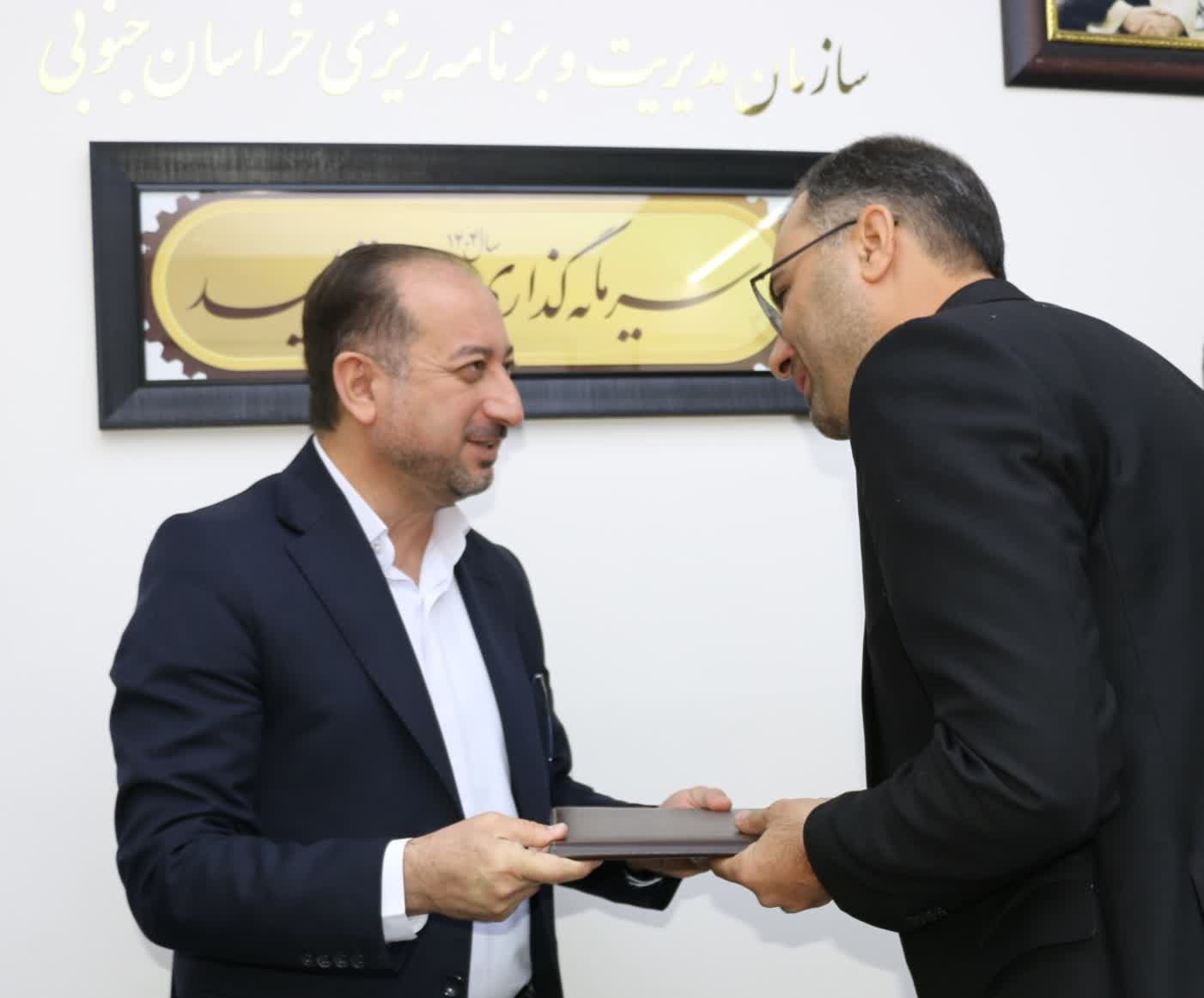 رئیس جدید حراست سازمان مدیریت و برنامه ریزی خراسان جنوبی معرفی شد