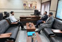 دیدار مدیریت بیمه دی با رئیس پلیس راهور خراسان جنوبی و تجلیل از افسران برتر پلیس