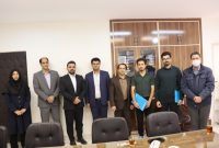 تقدیر از دانشجویان فعال فرهنگی دانشگاه صنعتی بیرجند توسط نمایندگی بیمه دی