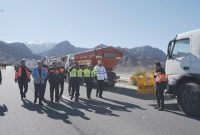 آغاز رزمایش ترافیکی طرح راهداری زمستانی ۱۴۰۴ در خراسان جنوبی