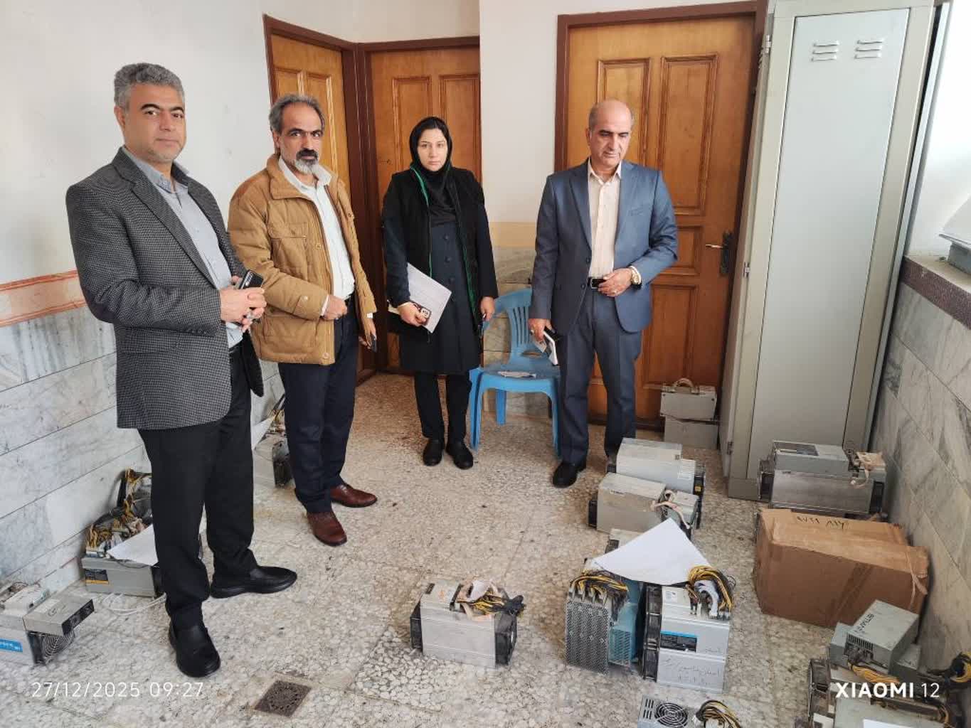 ۲۸۴ دستگاه ماینر غیرمجاز در خراسان جنوبی کشف شد