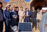 توزیع ۳۱ دستگاه سامانه خورشیدی قابل حمل بین عشایر شهرستان طبس