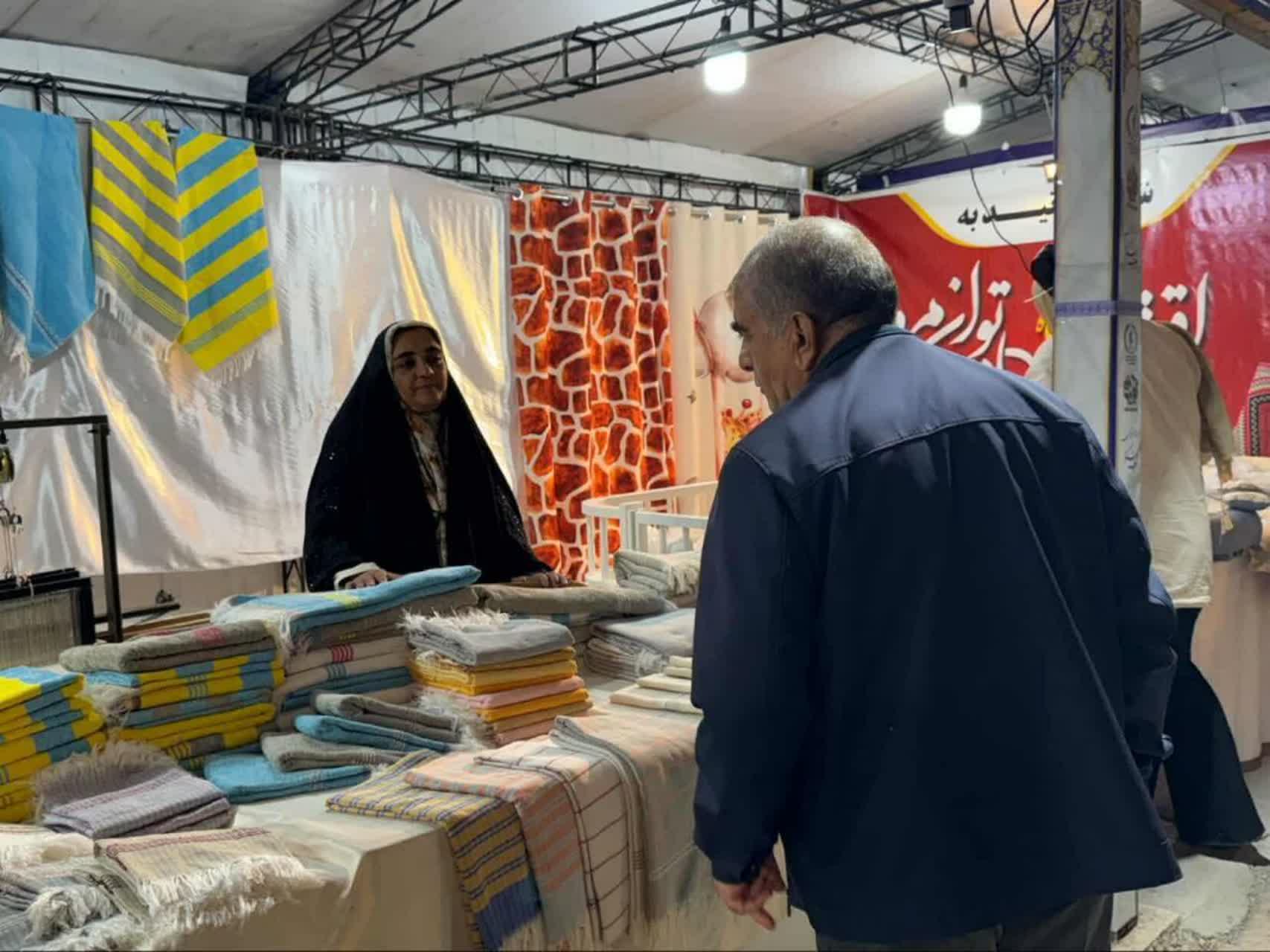 صادرات نساجی خراسان جنوبی به گرجستان/ اشتغال‌زایی بانوی کارآفرین