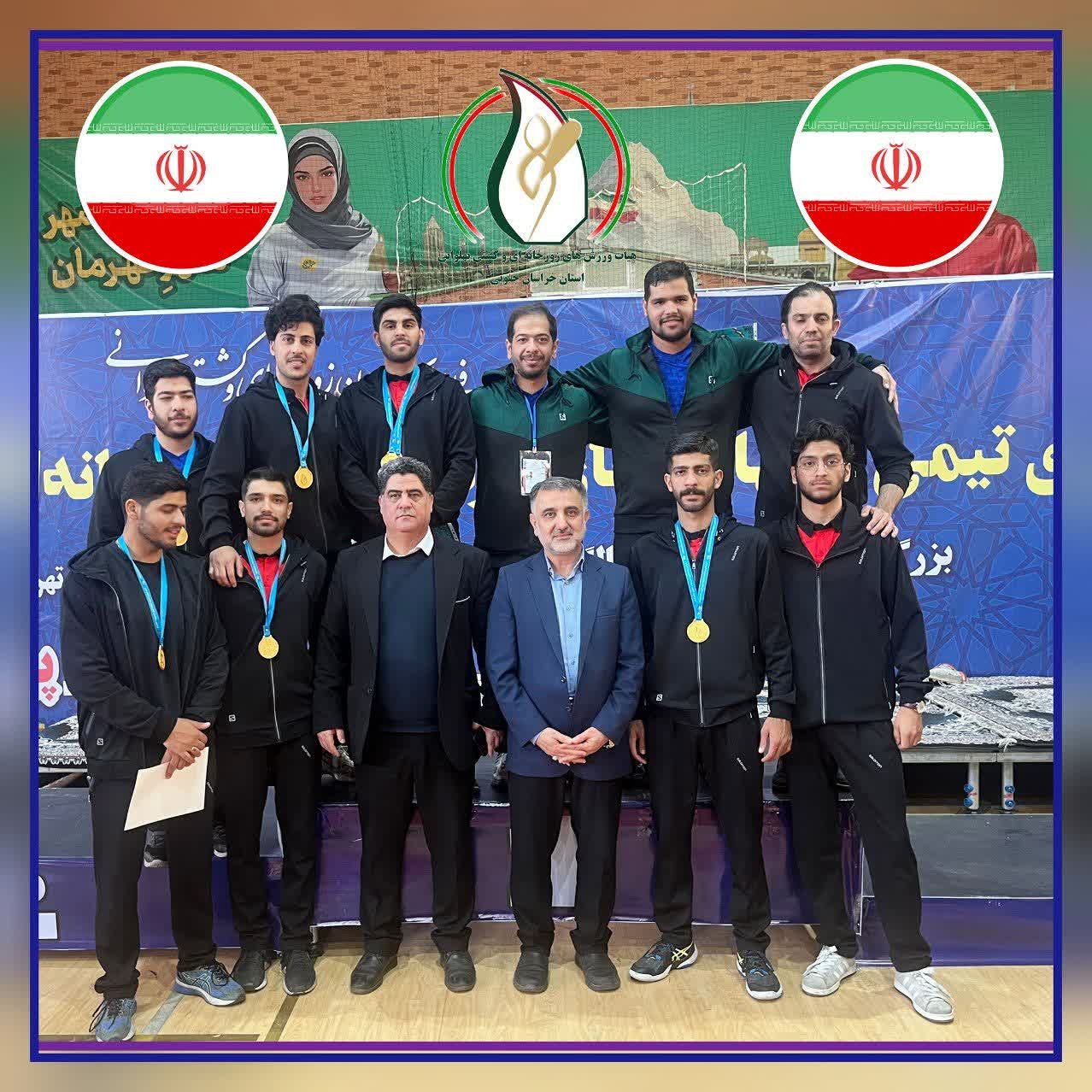 شکست طلسم ۲۲ ساله زورخانه‌ای خراسان جنوبی/ قهرمانی مقتدرانه در ایران