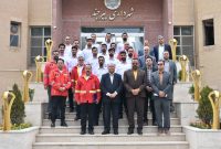 ۱۸ آتش نشان تازه نفس وارد شهر بیرجند شدند