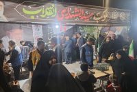 برپایی موکب «سیدالشهدای انقلاب»؛ اطعام عزاداران دراربعین قائد امت