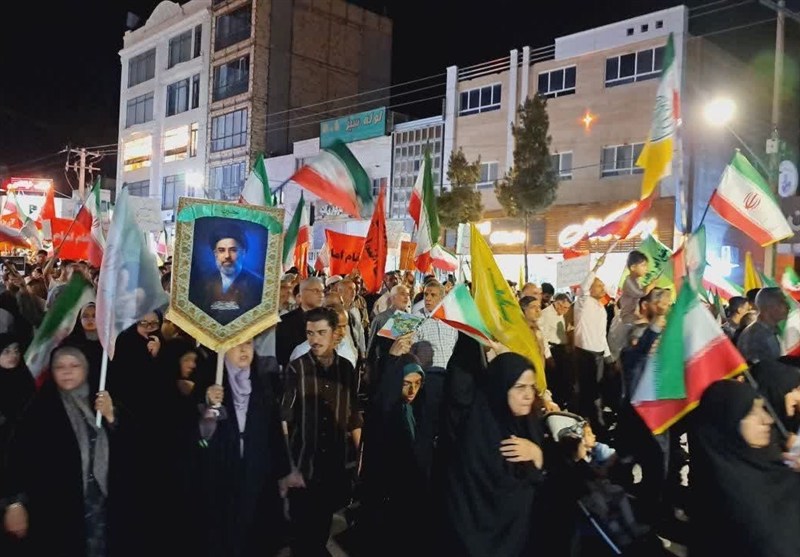 صد و یکمین شب همبستگی مردم خراسان جنوبی با فلسطین، مقاومت و ولایت+عکس