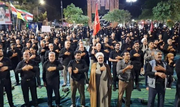 شبی که خراسان جنوبی به وسعت یک هیئت عزاداری شد+عکس