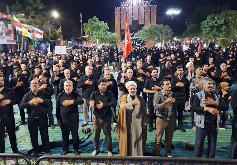 شبی که خراسان جنوبی به وسعت یک هیئت عزاداری شد+عکس