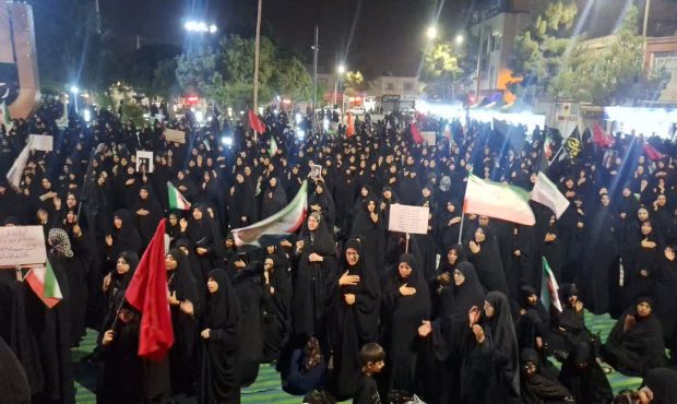 خراسان جنوبی؛ یک‌صدا در سوگ علمدار کربلا+ عکس