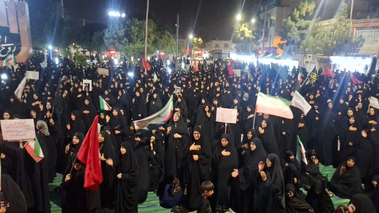 خراسان جنوبی؛ یکصدا در سوگ علمدار کربلا+ عکس خراسان جنوبی؛ یکصدا در سوگ علمدار کربلا+ عکس