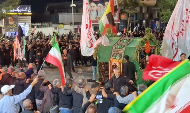 صدوهجدهمین شب حضور؛ خراسان جنوبی با پرچم حسین(ع) در میدان ماند