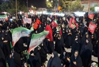 خراسان جنوبی در صدوسی‌وچهارمین قرار شبانه، صحنه حضور گسترده مردم شد