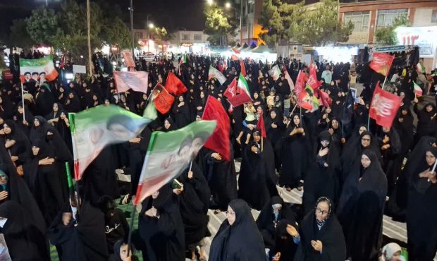خراسان جنوبی در صدوسی‌وچهارمین قرار شبانه، صحنه حضور گسترده مردم شد