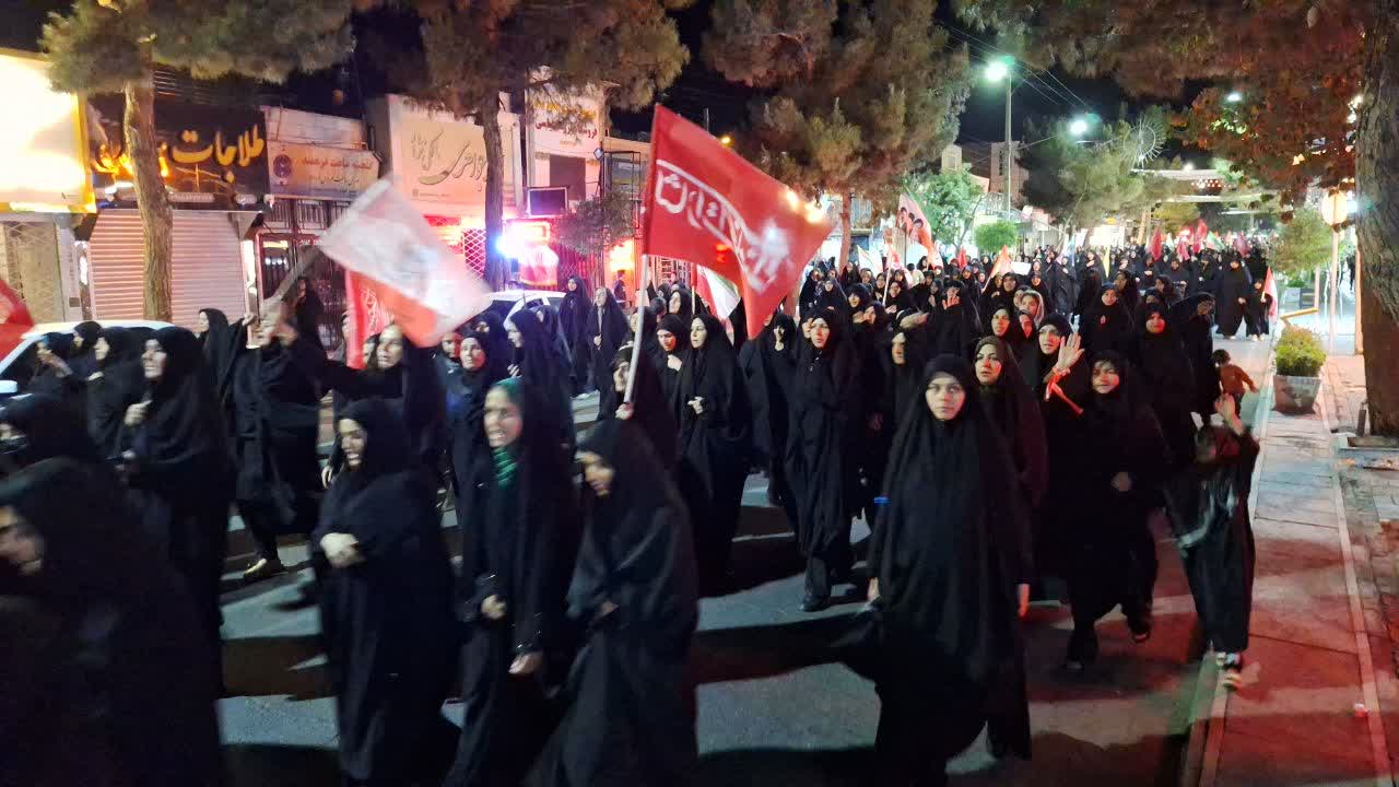 خروش شبانه خراسان جنوبی در حماسه خیابان خروش شبانه خراسان جنوبی در حماسه خیابان
