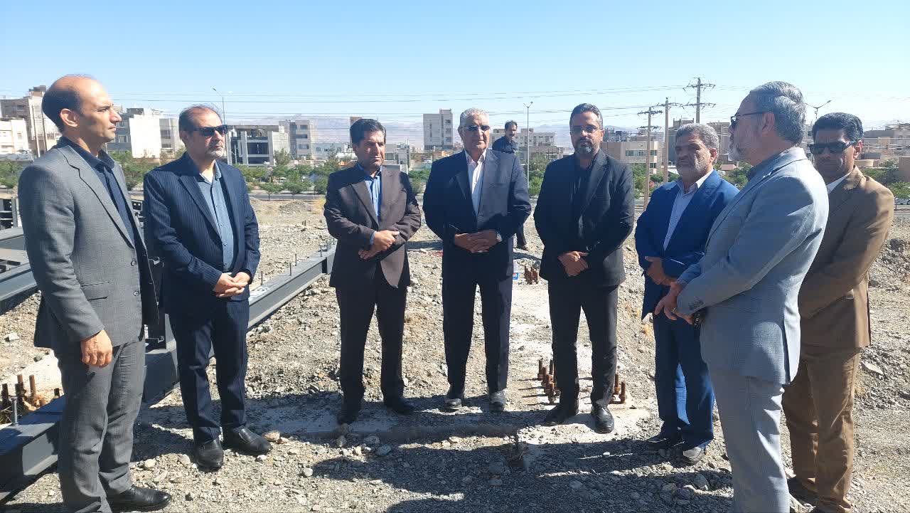 بازدید نماینده بیرجند از پروژه مجتمع آموزشی خیرساز بند دره